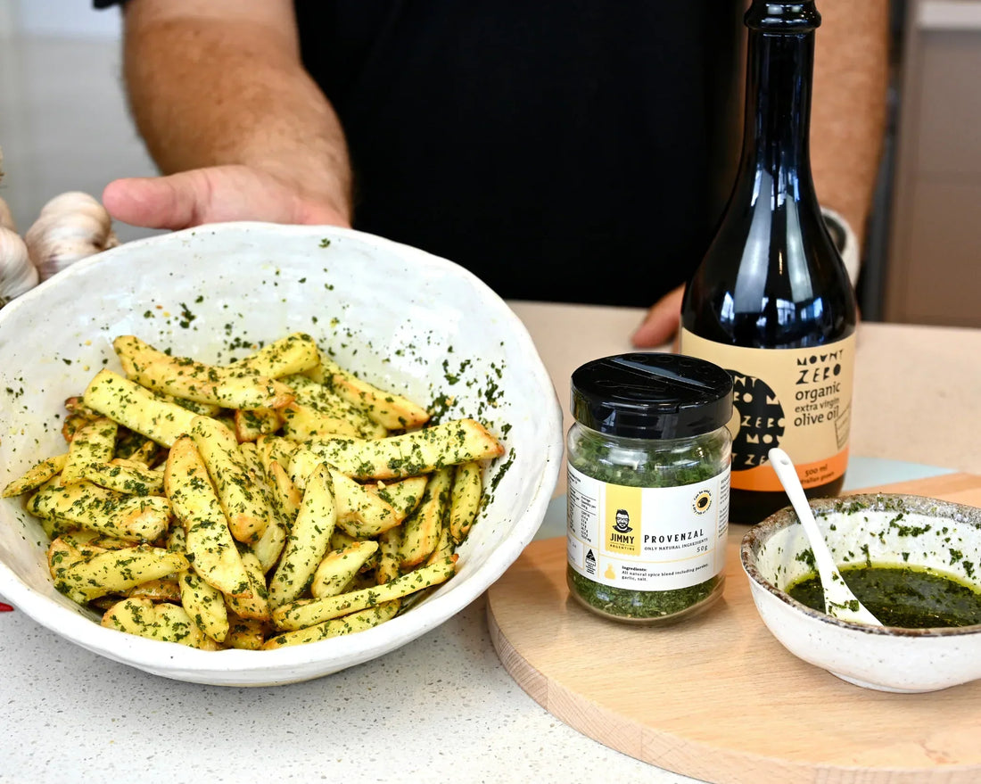 Chips with Provenzal Sauce a New Family Favourite!